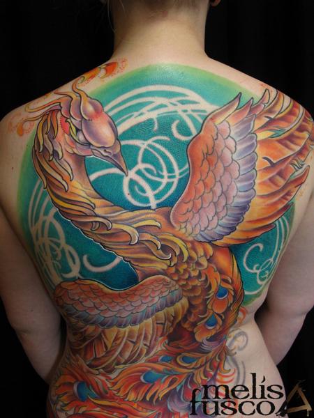 Tattoos - Phoenix first tattoo closer - 114828